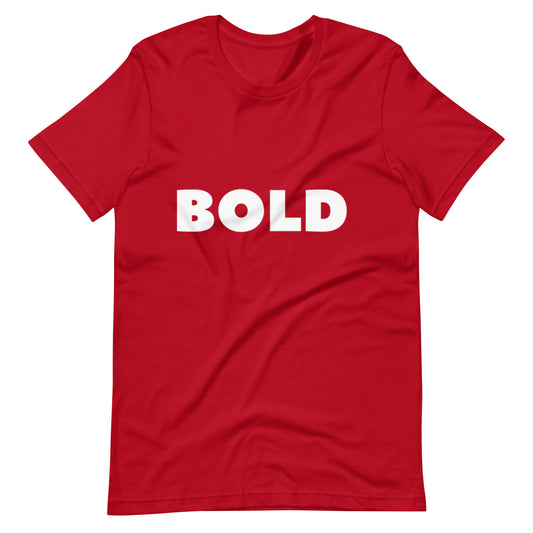 "Bold" Unisex t-shirt
